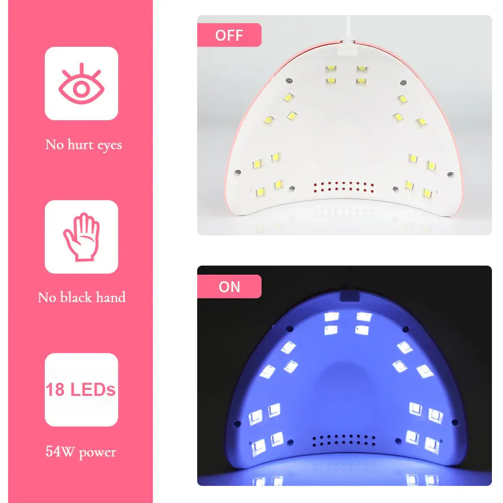 UV LED Nail Dryer Lamp
