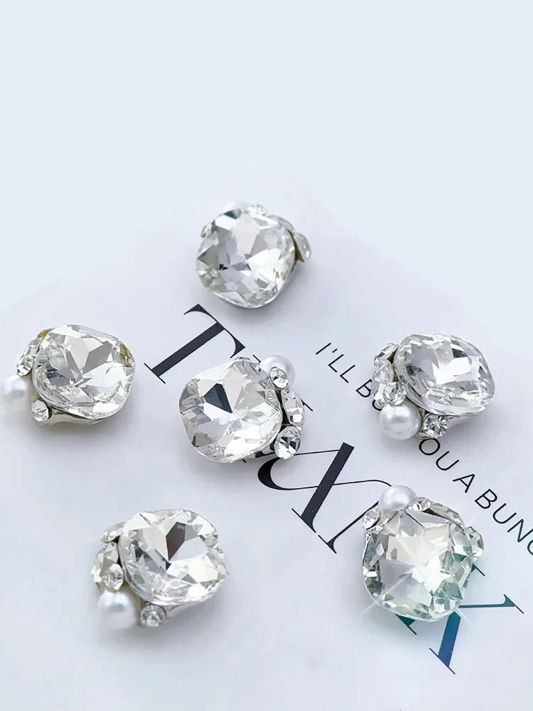 Heart & Irregular Nail Rhinestones