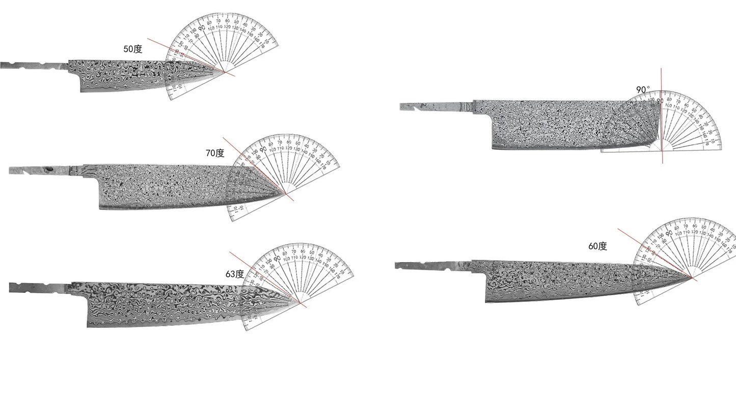 Damascus Steel Knife Blank