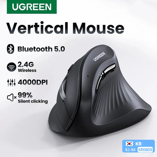 UGREEN Vertical Wireless Mouse