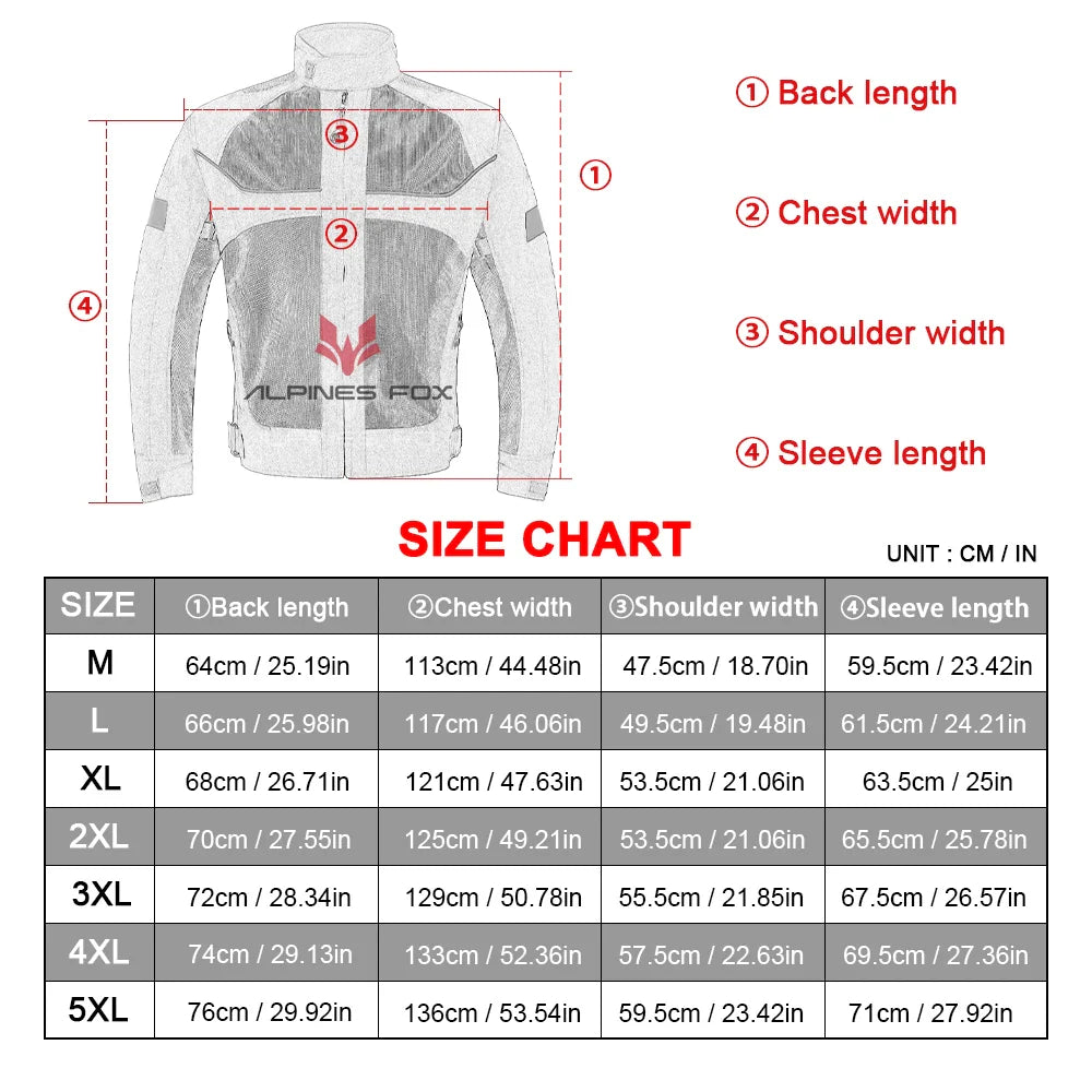 Vemar Summer Motorcycle Protective Jacket