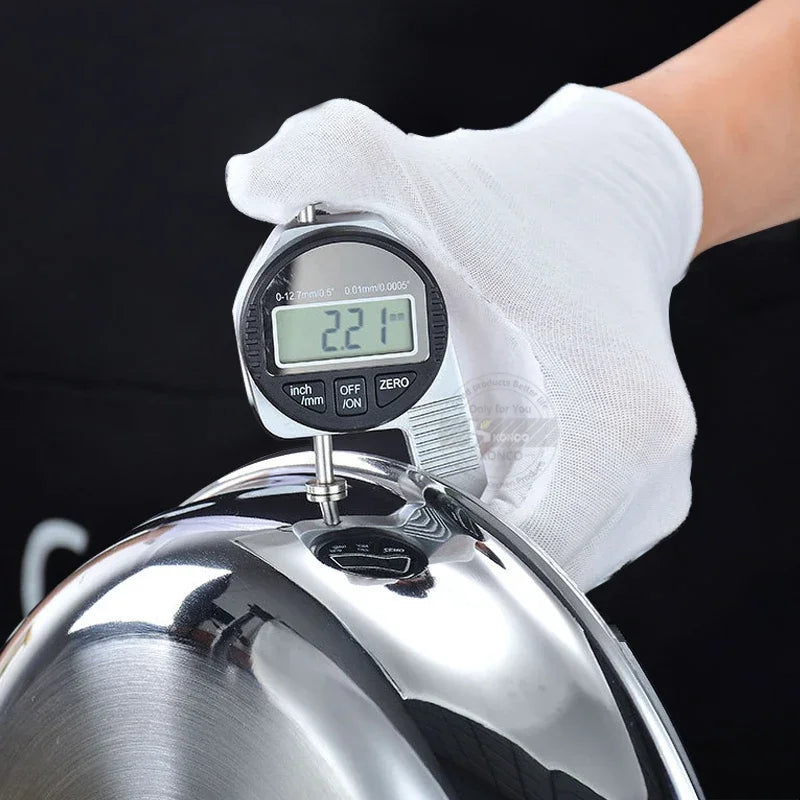 Stainless Steel Wok Pan