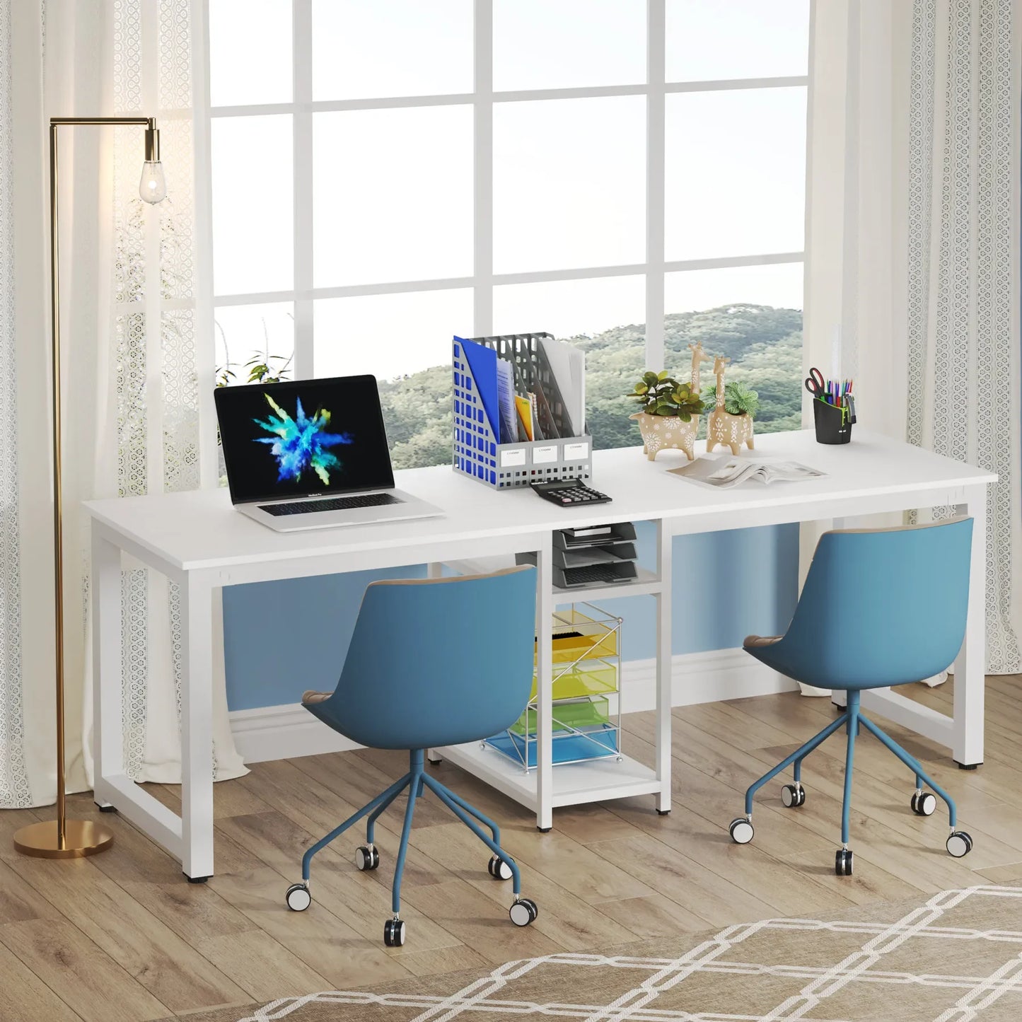 Tribesigns 78-Inch Computer Desk
