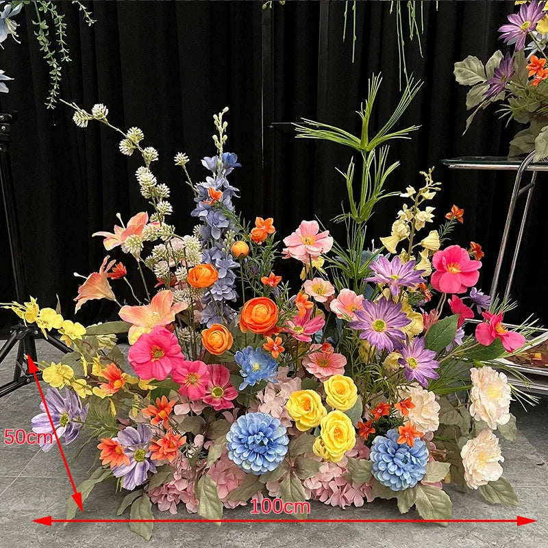 Monet Garden Flower Runner