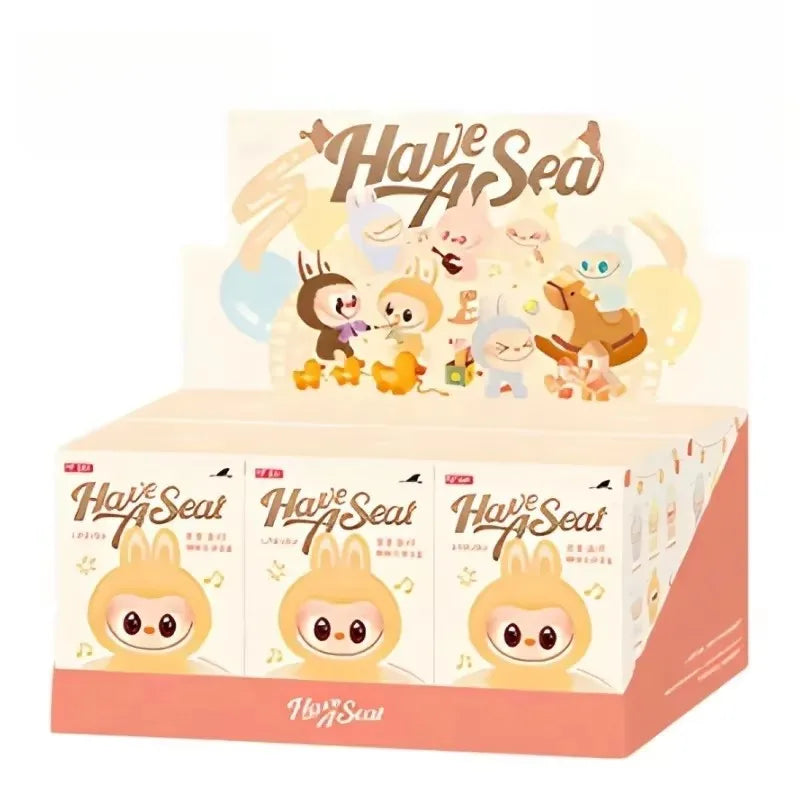 Labubu V1–V3 Series Macaron Keychain