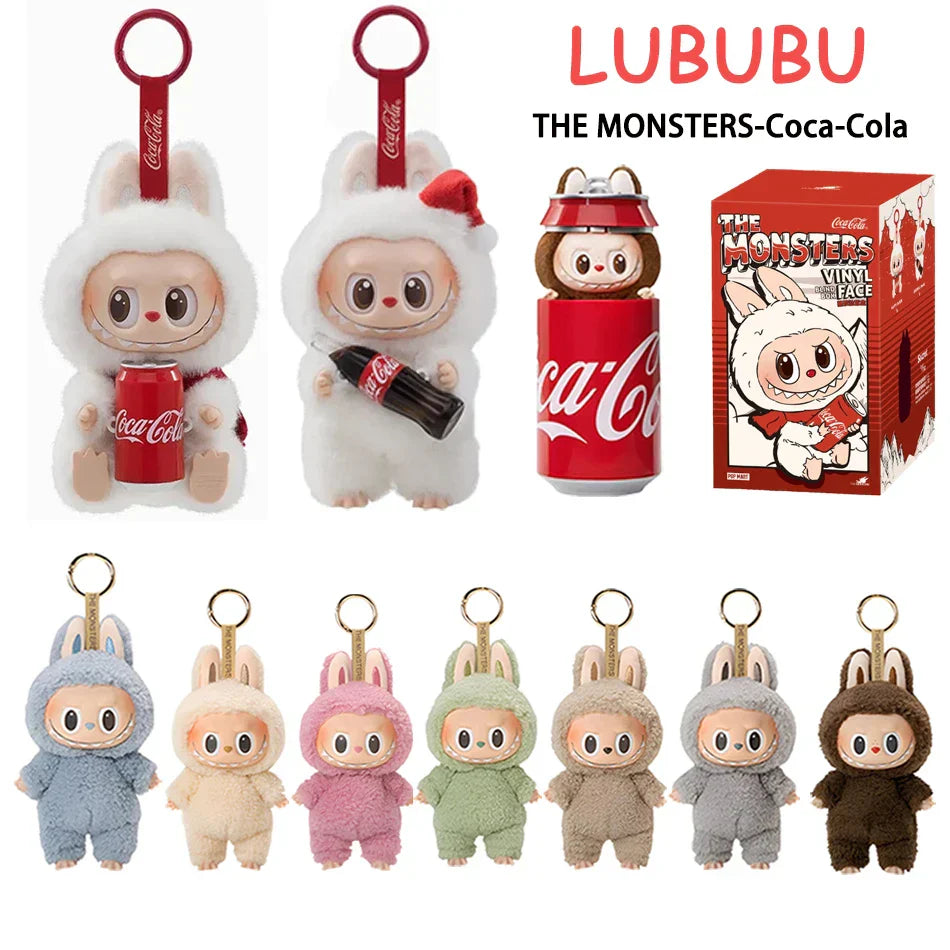 Pop Mart Labubu Monsters Batimento Cardíaco Macaron Pendant