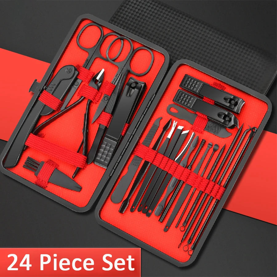 Professional Stainless Steel Manicure Kit