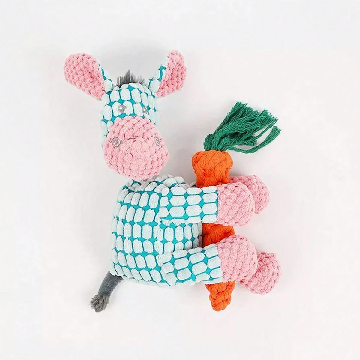 Cute Donkey Squeaky Dog Toy