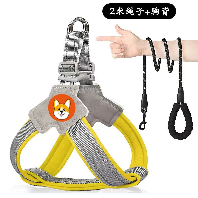 OUWO Reflective Breathable Dog Harness