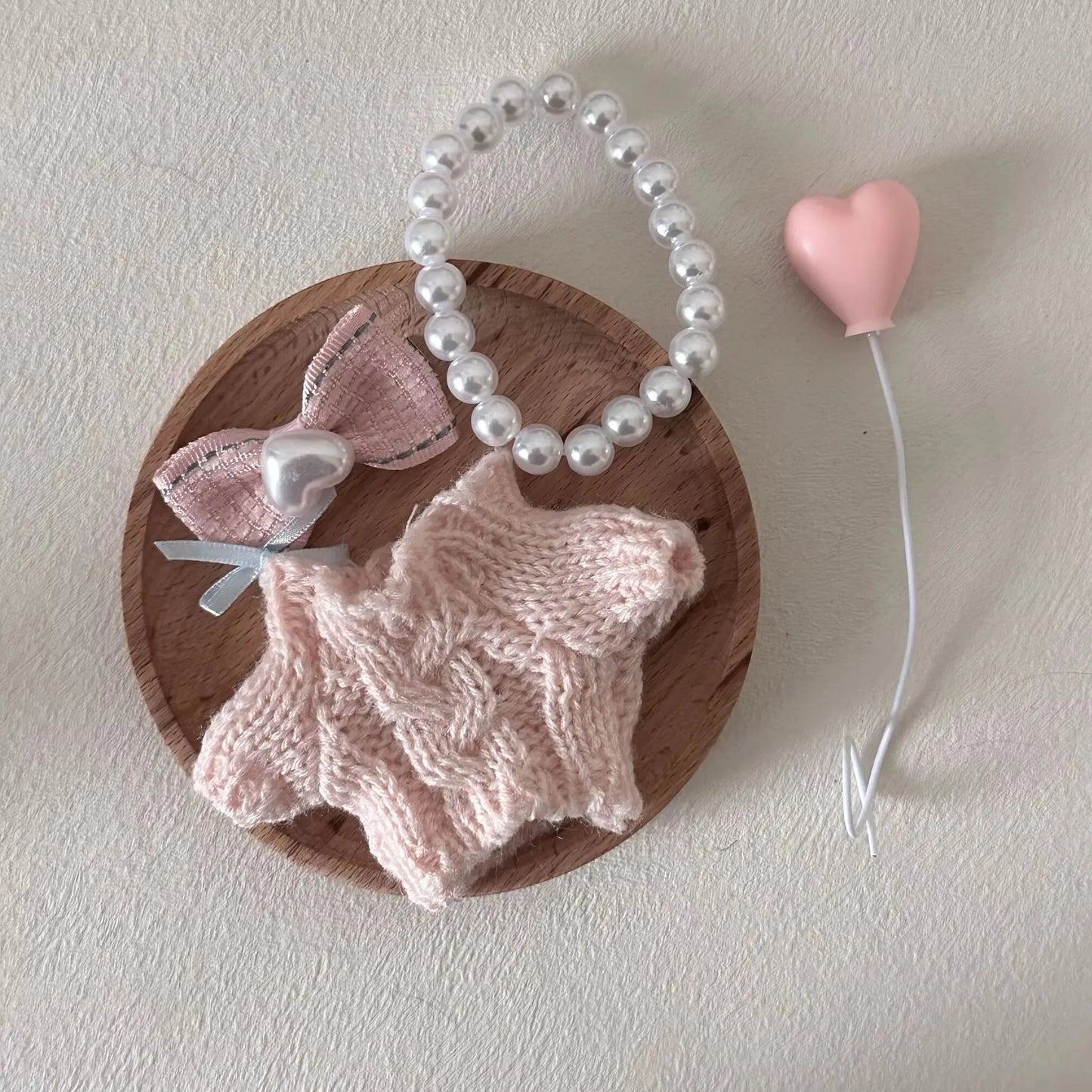 JUMEET Labubu Macaron Outfit Set