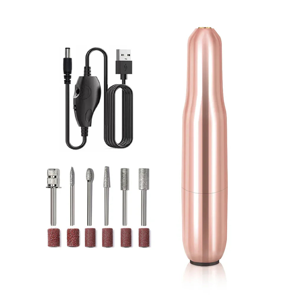 Portable Multi-Function Nail Drill