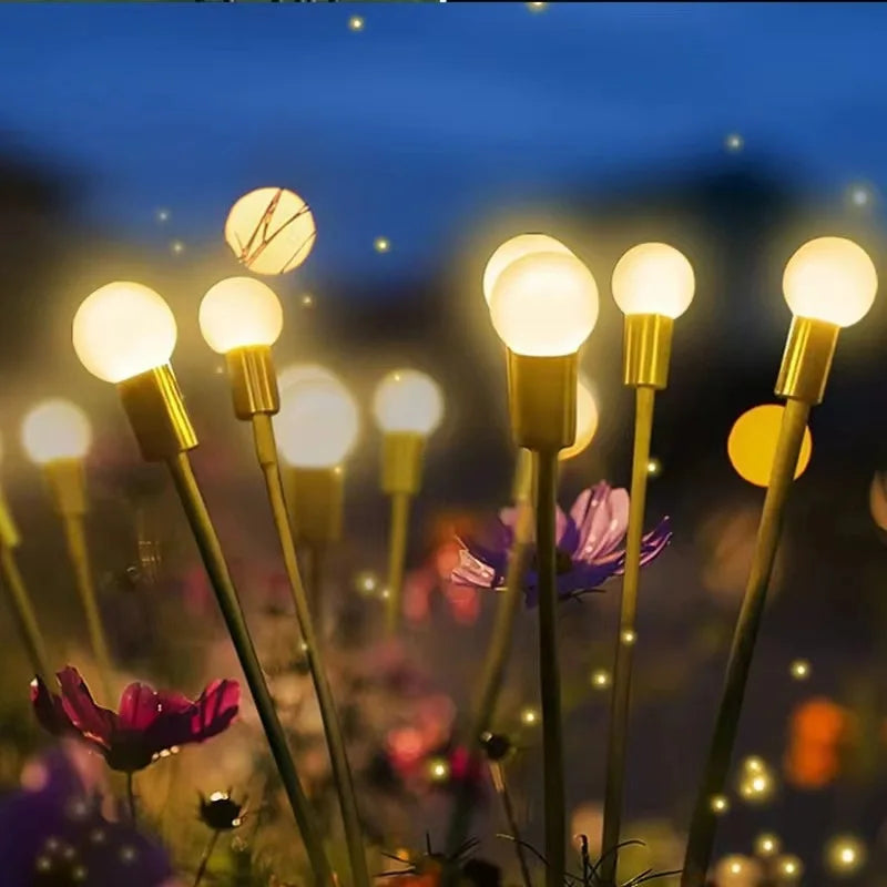 Solar Firefly Garden Decoration Lights
