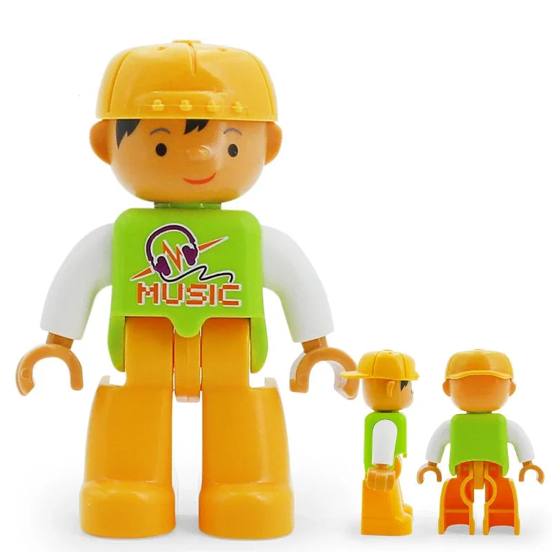 City Careers Action Figures Blocks
