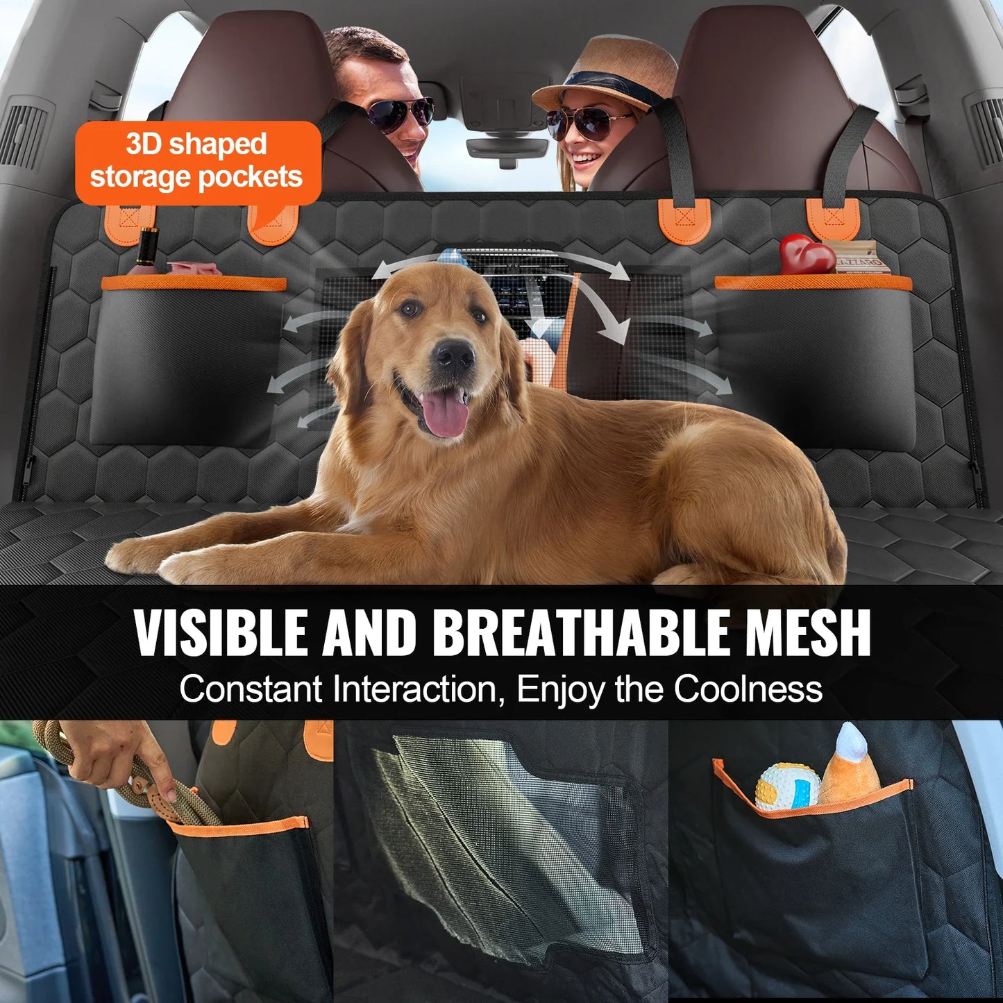 Back Seat Extender Dog Hammock