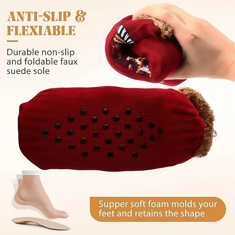 Women’s Fleece Slipper Socks