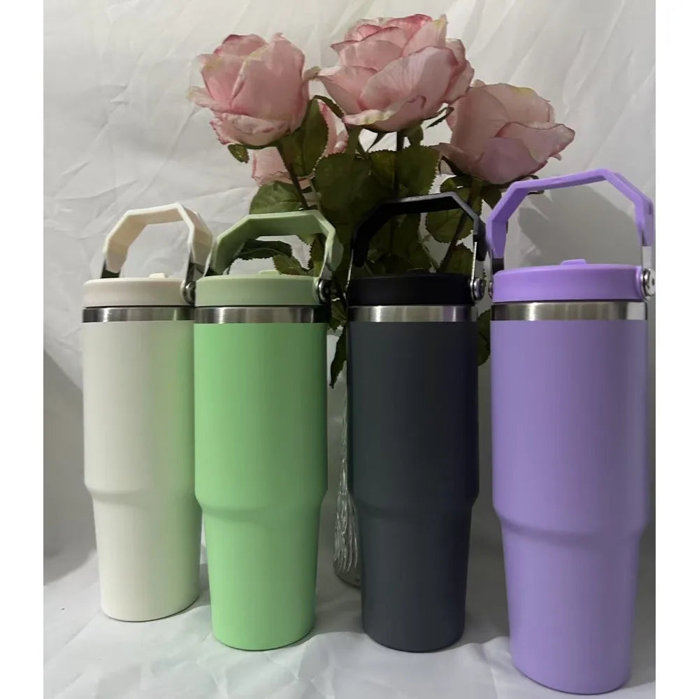 Stanley Tumbler Leopard Cup