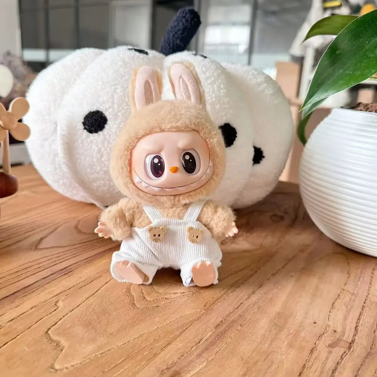 Labubu Bib Pants Outfit Set