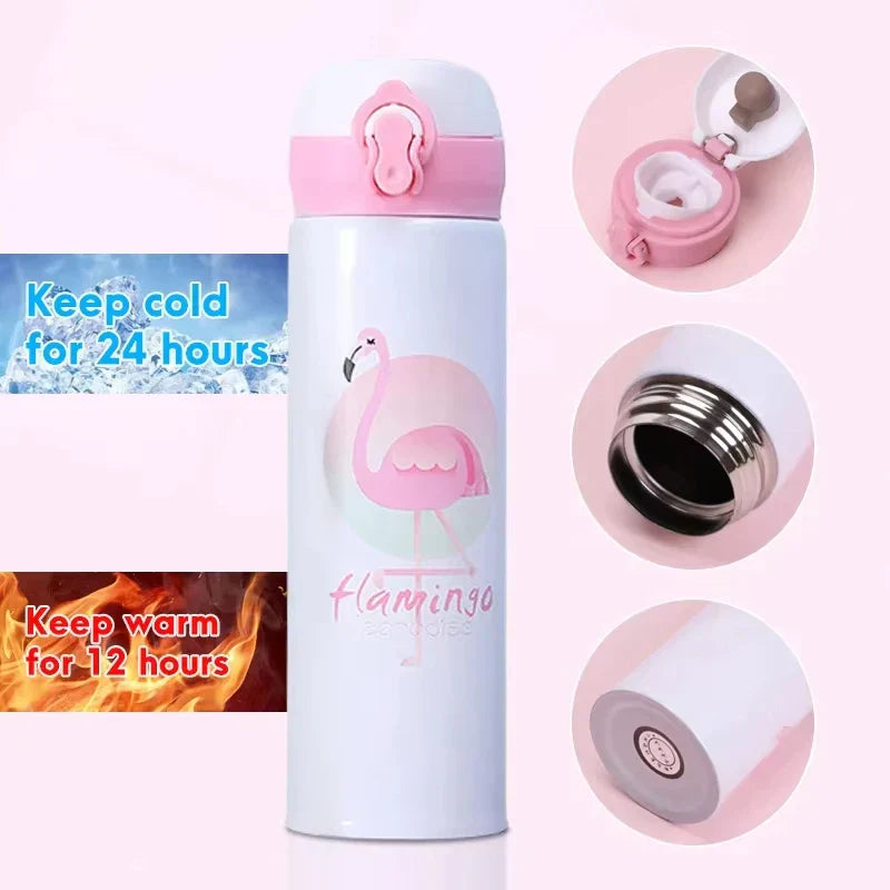Children Stainless  School Water Bottle