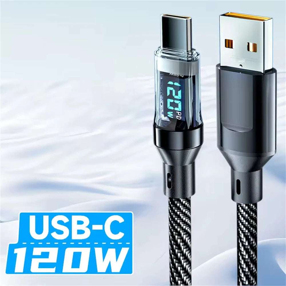NNBILI 120W Type-C Fast Cable