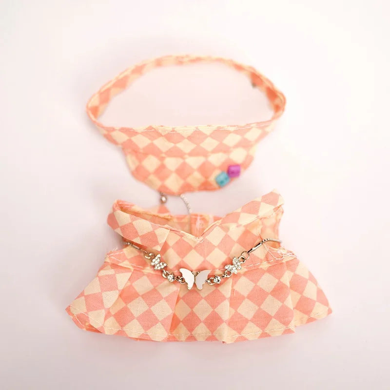 Yoocour Labubu Checkerboard Tennis Outfit