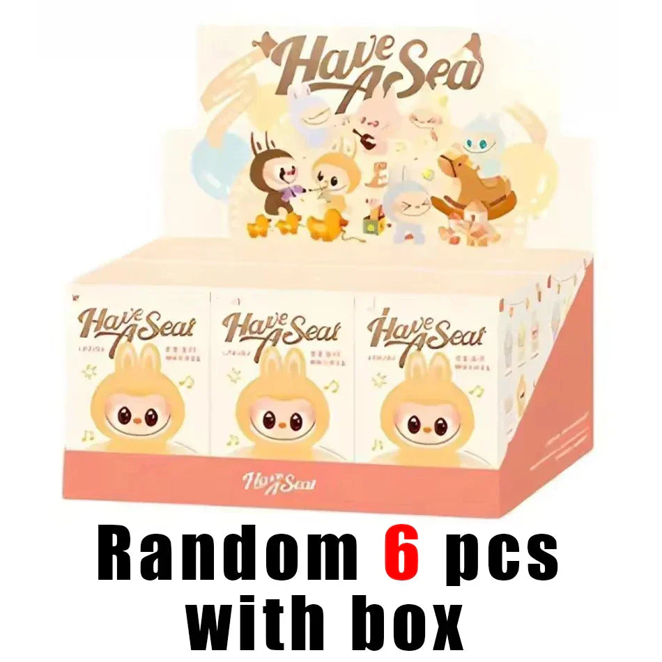 2025 Labubu Have A Seat Keychain Toy