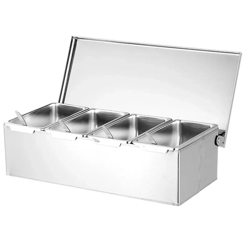 Stainless Steel Seasoning Box