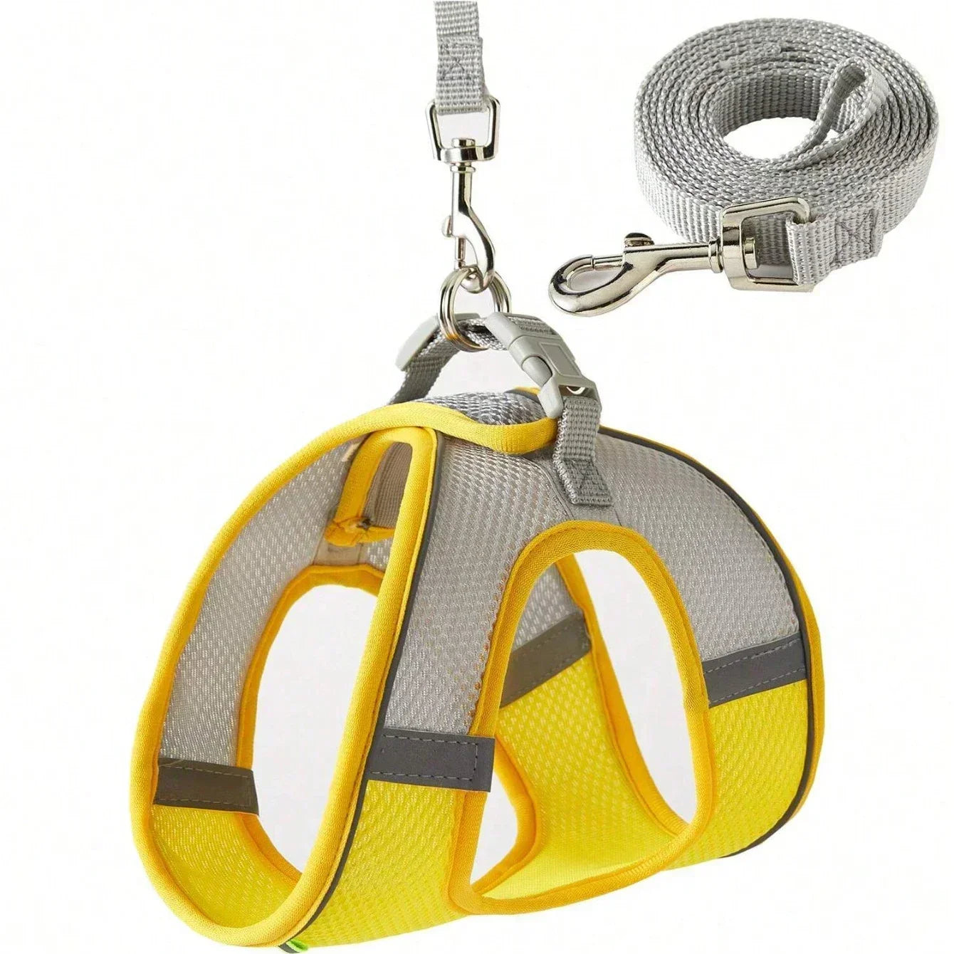 Adjustable Pet Harness Leash Set