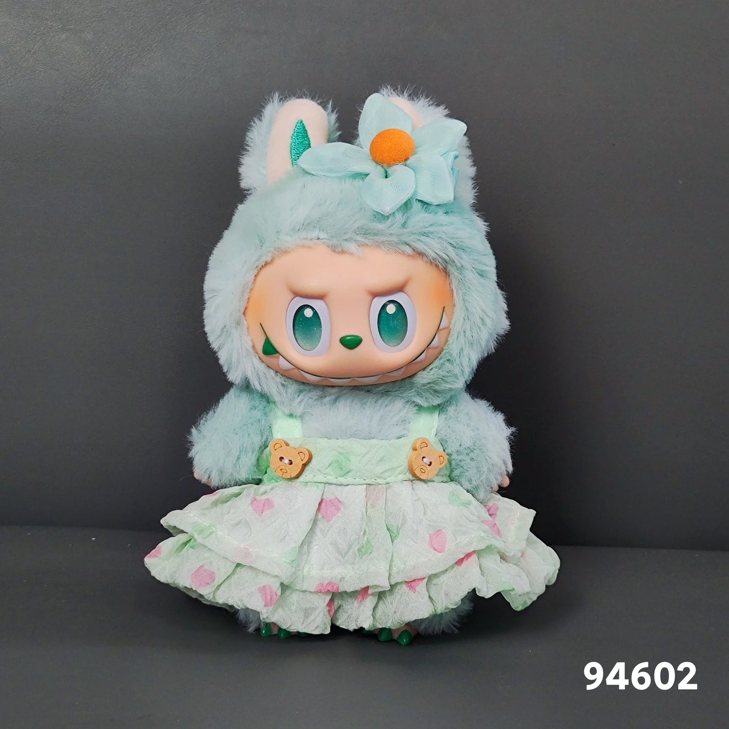 Labubu Leopard Print Skirt Outfit