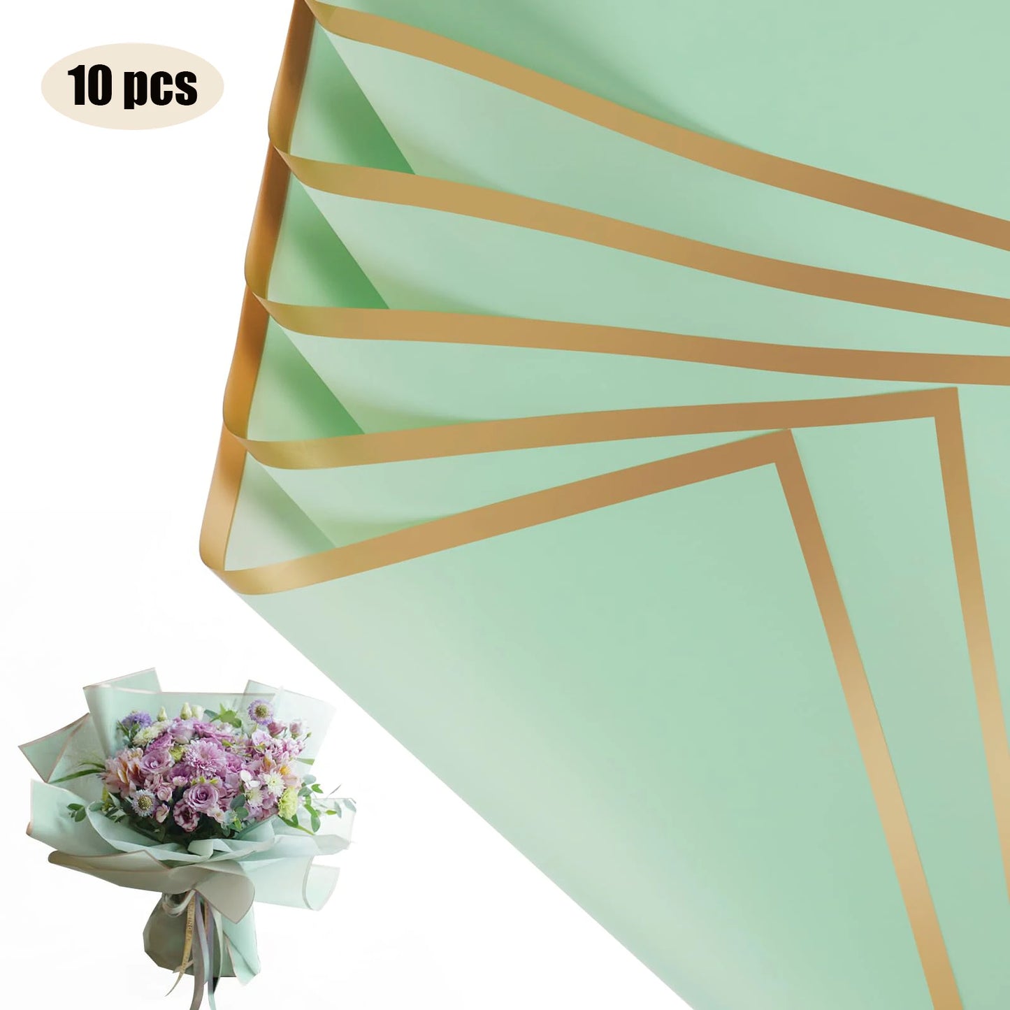 Flower Wrapping Paper Sheets