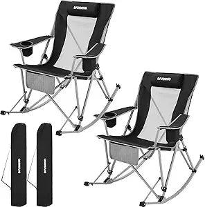 Portable Folding Rocking Camping Chair