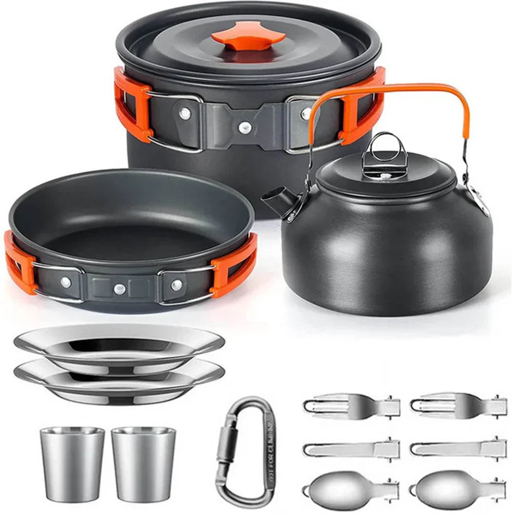 Outdoor Non-Stick Cookware Kit