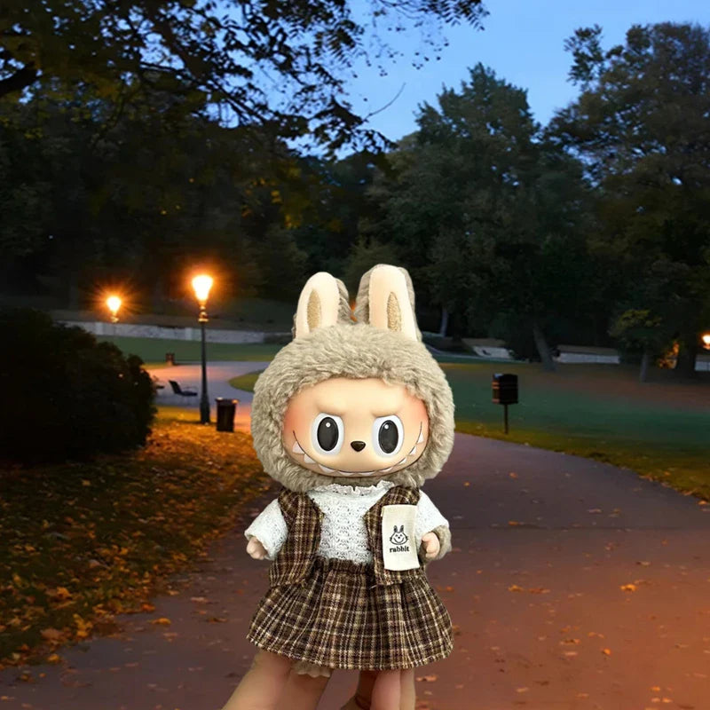 Labubu Korean Hoodie Set