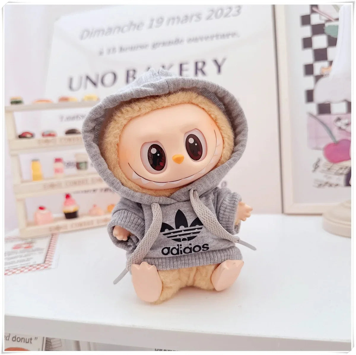 Labubu 15/17cm Hoodie & Pants Set