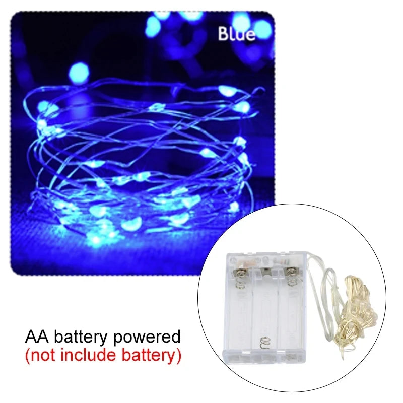 Copper Wire LED String Lights