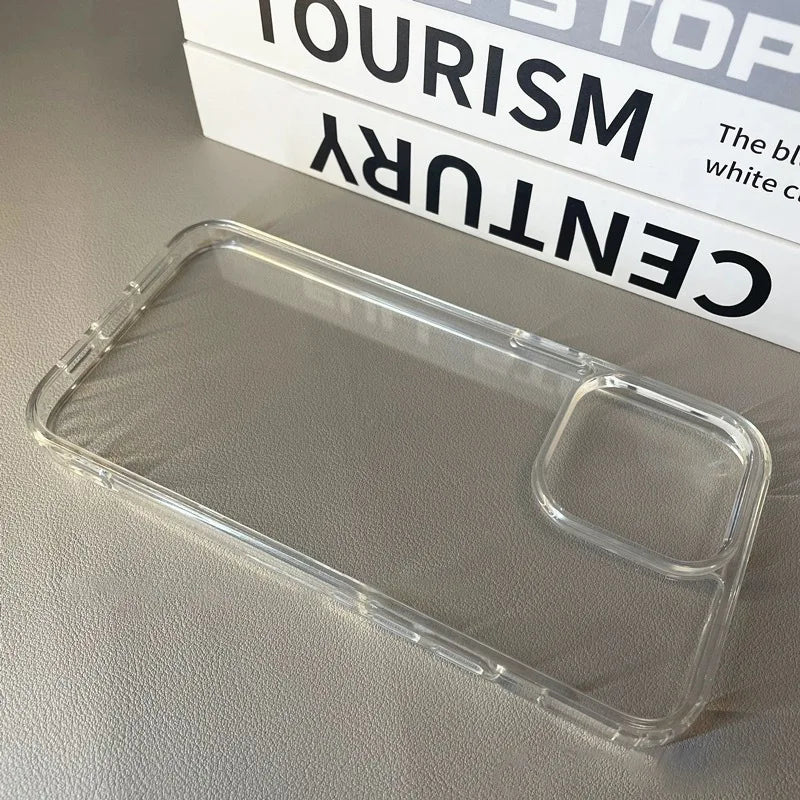 Luxury Transparent iPhone Case Cover