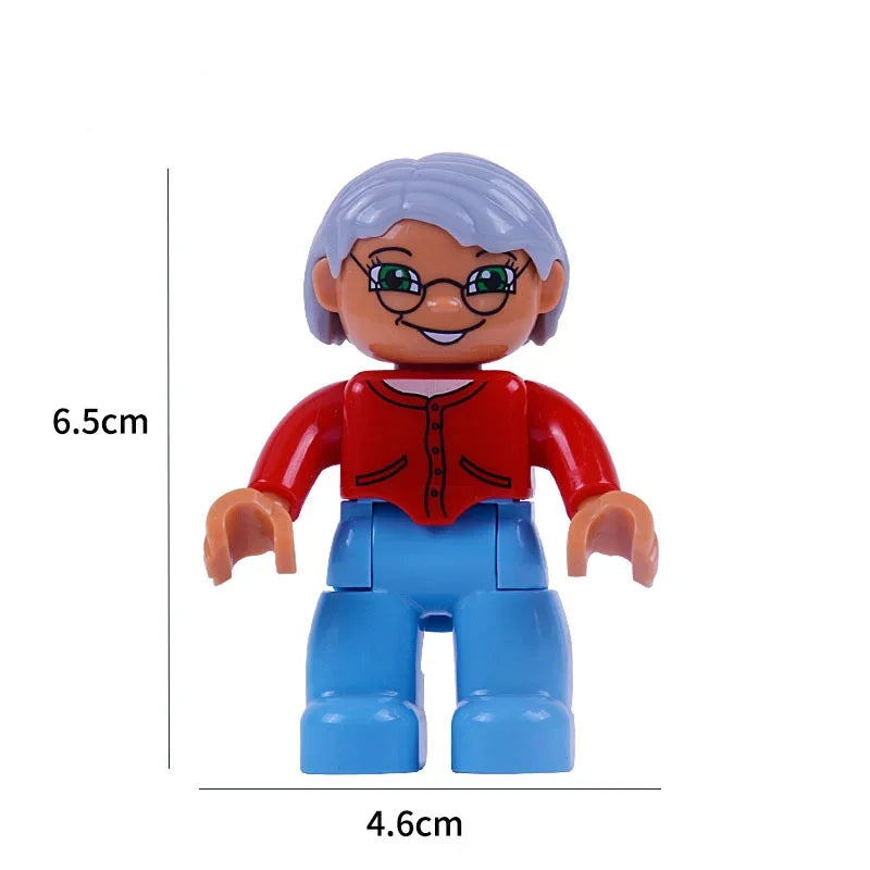 City Careers Action Figures Blocks