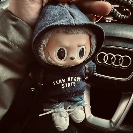 Labubu 17cm Sweater Outfit