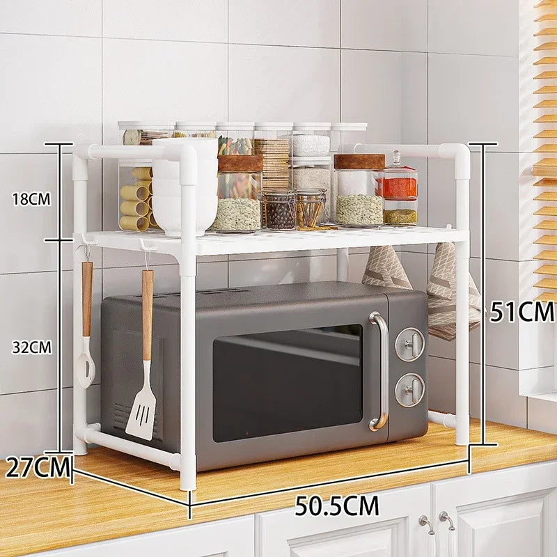 Multi-Layer Kitchen Organizer Shelf