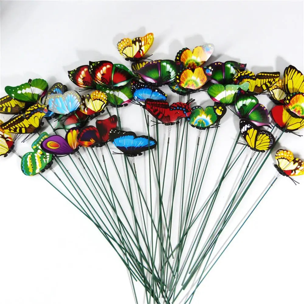3D PVC Butterfly Garden Decorations