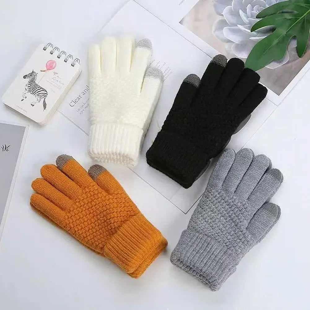 Unisex Knit Touchscreen Gloves