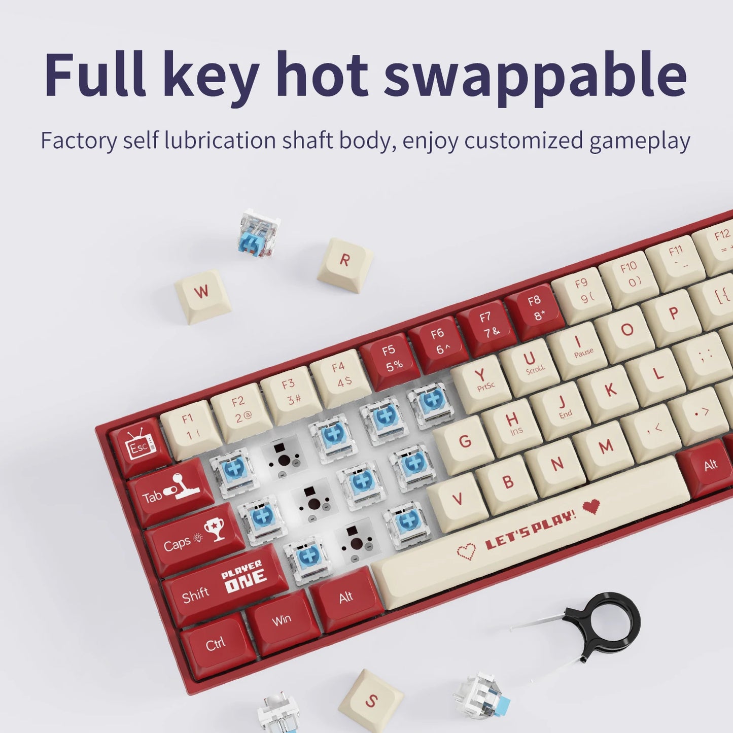 AJAZZ AK680 Gaming Mechanical Keyboard