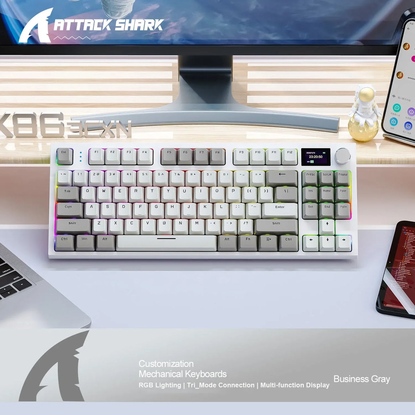 Attack Shark K86 Gaming Keyboard