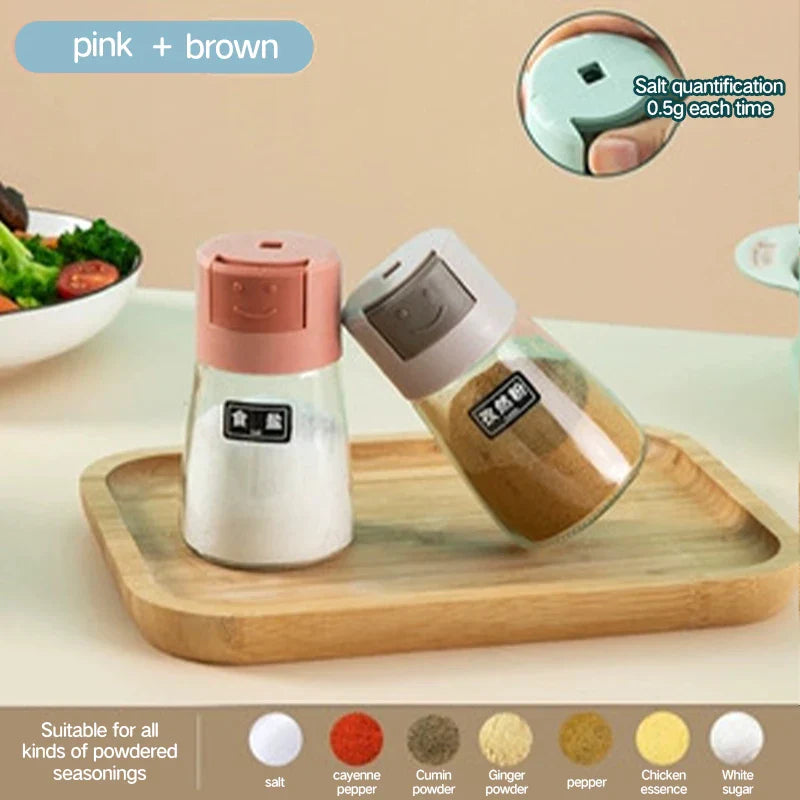 Press Control Seasoning Bottle