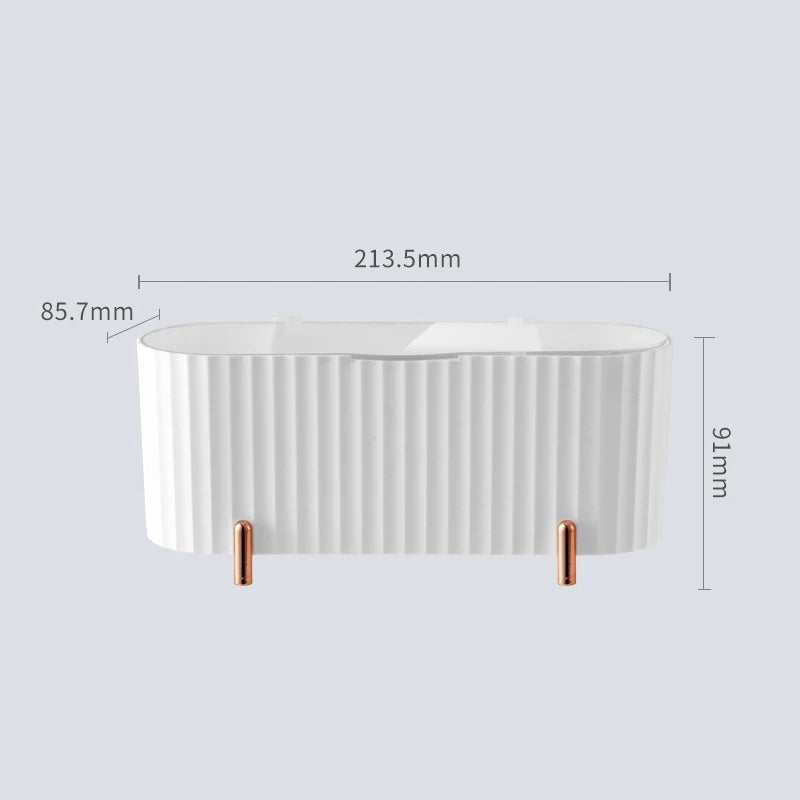 Transparent Cotton Pad Organizer Box