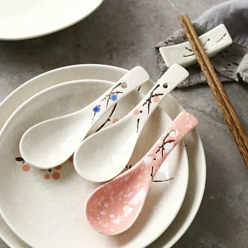 Bone China Ceramic Ladle