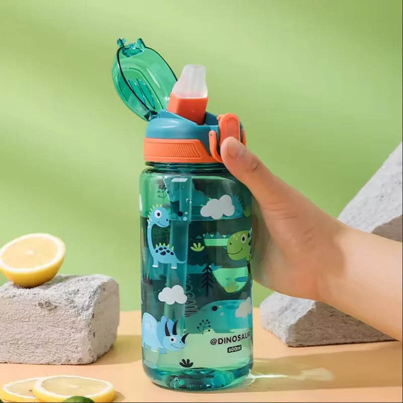 Kids Water Bottles With Straws