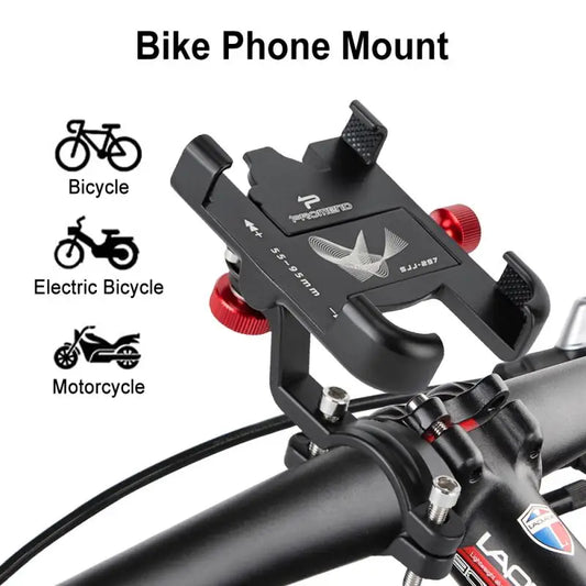 GOLDFOX Aluminum Alloy Bike Phone Holder