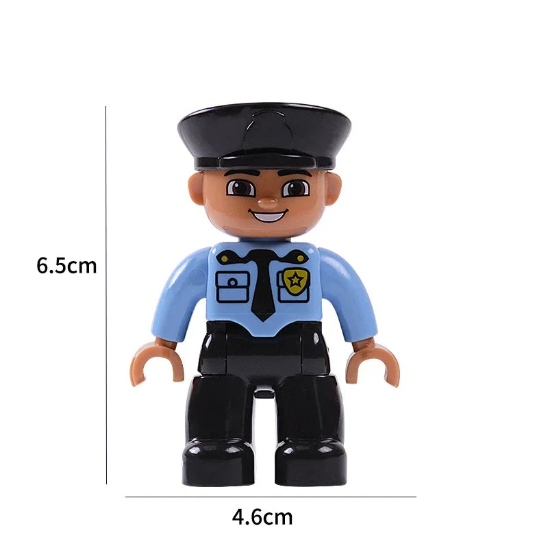 City Careers Action Figures Blocks