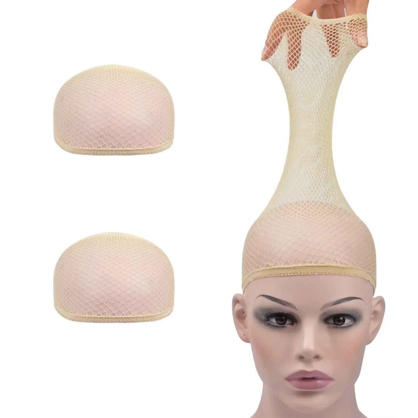 Stretchable Mesh Wig Cap Set