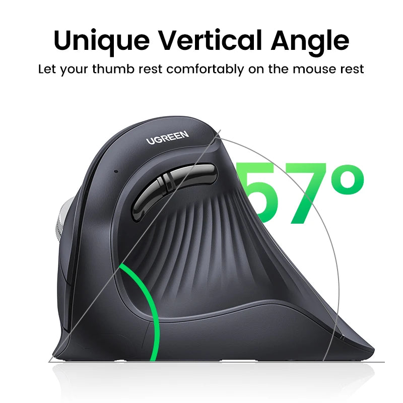 UGREEN Vertical Wireless Mouse